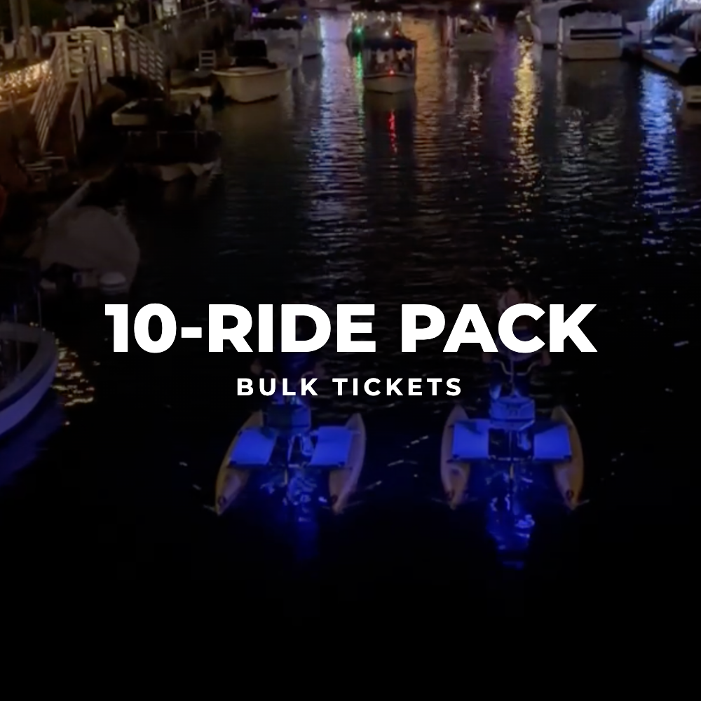 10-Ride Pack (10 paper tickets, mailed to you)