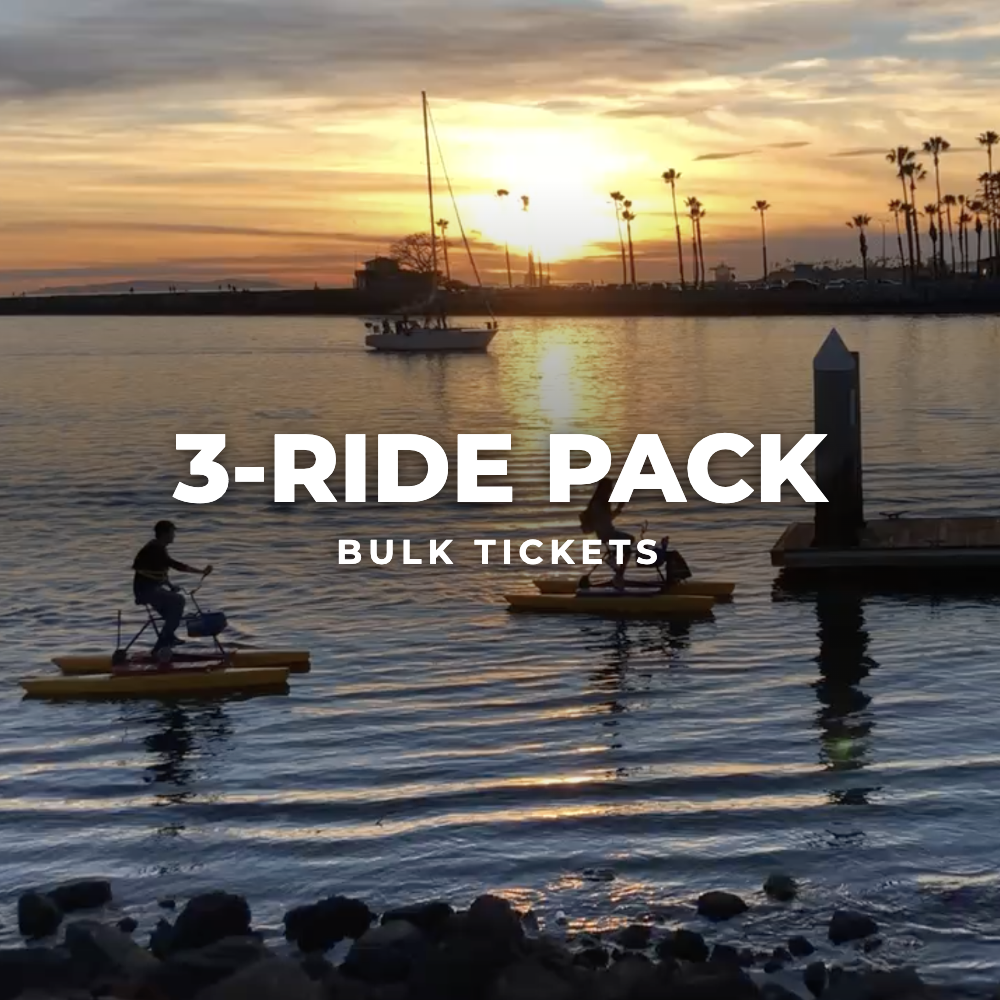 3-Ride Pack (3 paper tickets, mailed to you)