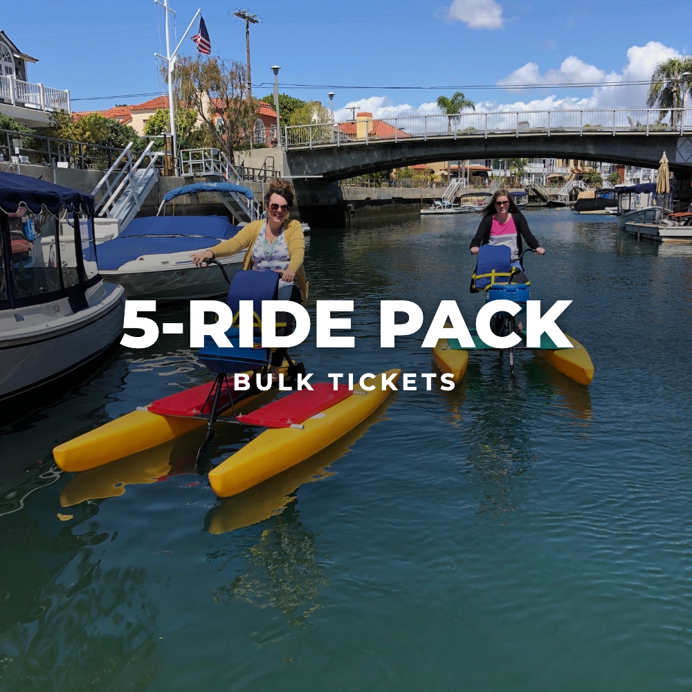 5-Ride Pack (5 paper tickets, mailed to you)
